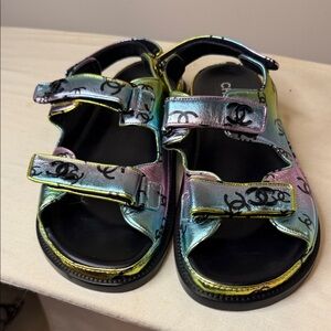 Chanel Dad Sandals Multicolor Sandals